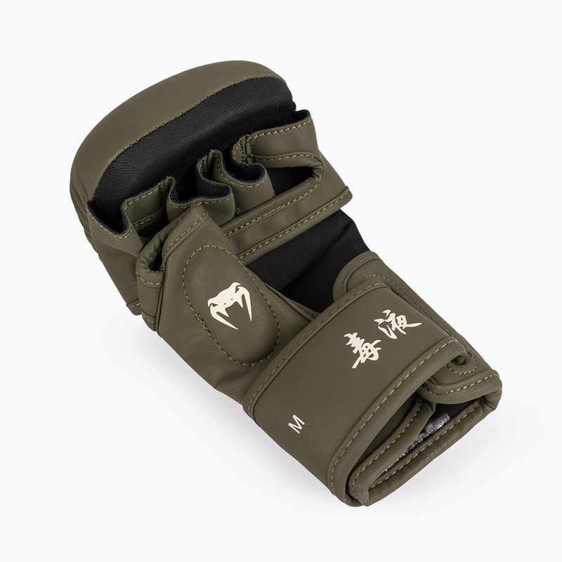 Boxerské rukavice Venum Serpenti Sparring khaki/bronze/ivory 4