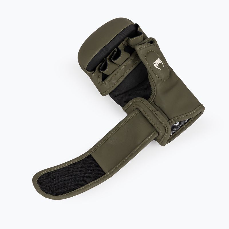 Boxerské rukavice Venum Serpenti Sparring khaki/bronze/ivory 5