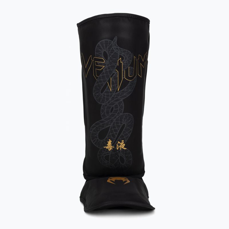 Chrániče holení a chodidel Venum Serpenti black/silver/gold 4
