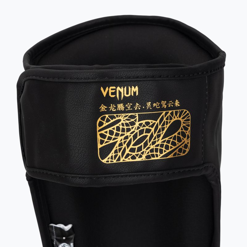 Chrániče holení a chodidel Venum Serpenti black/silver/gold 7