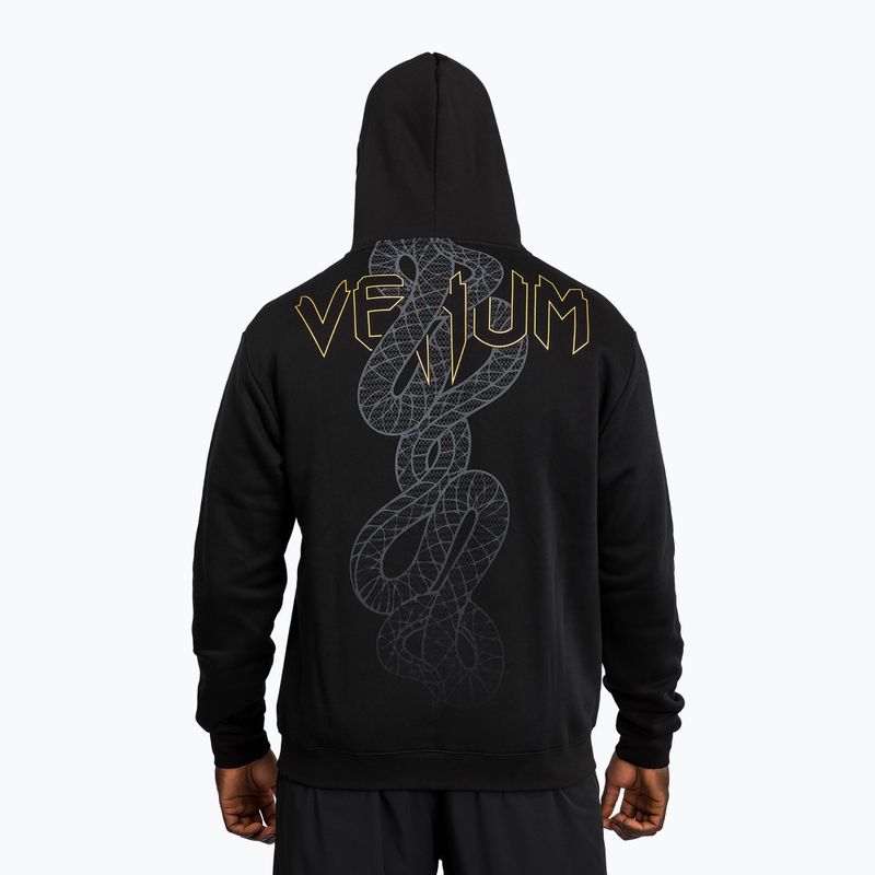 Pánská mikina Venum Serpenti black/silver/gold 2