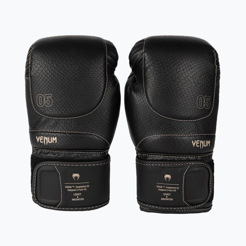 Boxerské rukavice Venum Impact Evo Scales Boxing black 2