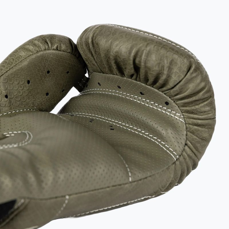 Boxerské rukavice Venum Impact Evo Scales Boxing army green 5