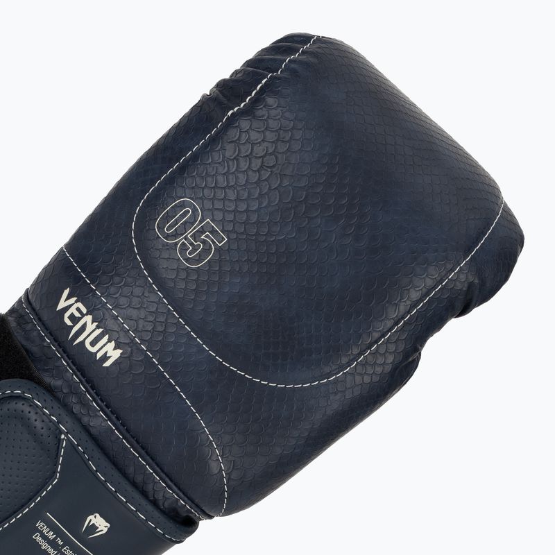 Boxerské rukavice Venum Impact Evo Scales Boxing midnight blue 5
