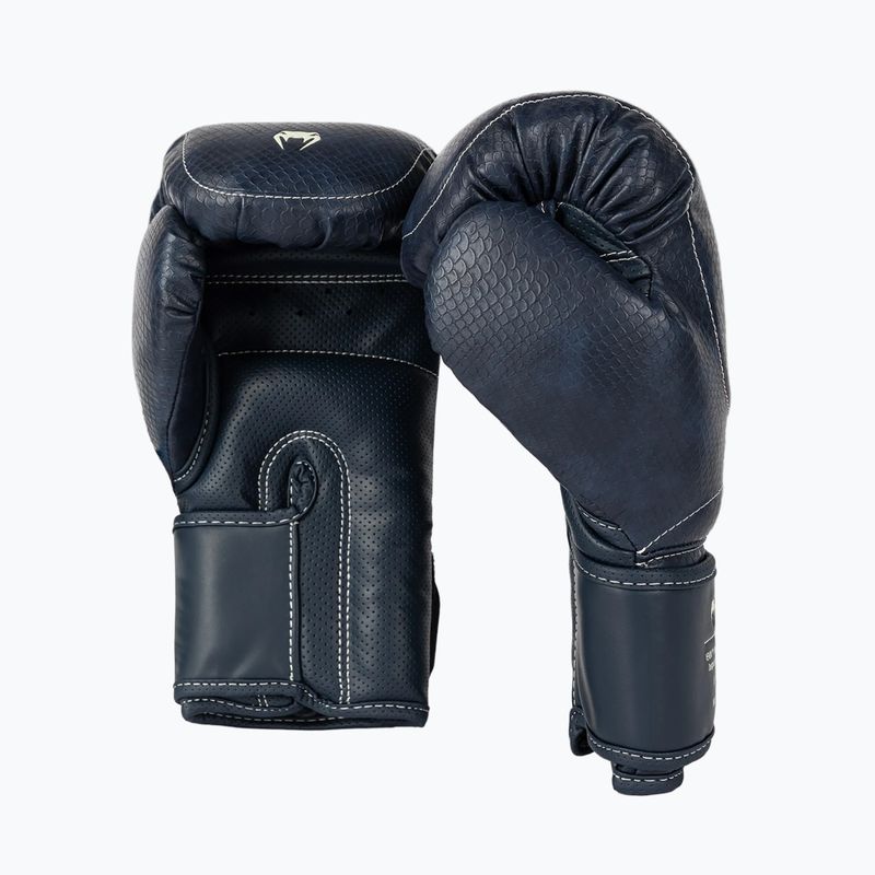 Boxerské rukavice Venum Impact Evo Scales Boxing midnight blue 3
