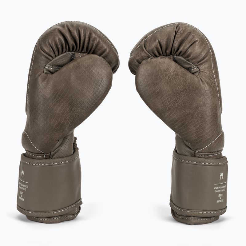 Boxerské rukavice Venum Impact Evo Scales Boxing brown 4