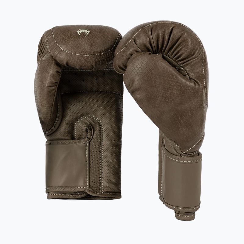 Boxerské rukavice Venum Impact Evo Scales Boxing brown 3