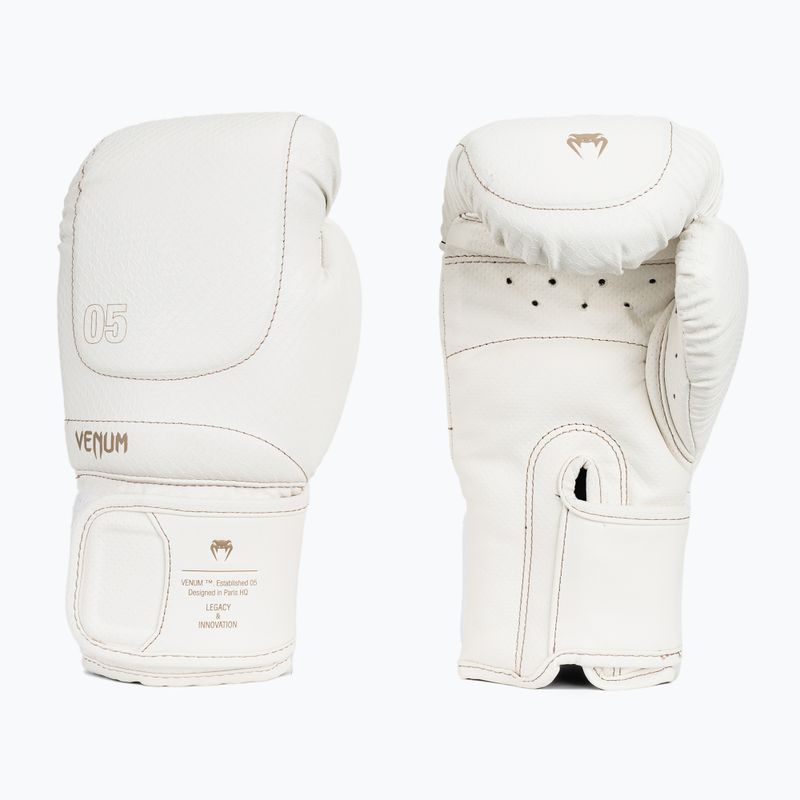 Boxerské rukavice Venum Impact Evo Scales Boxing ivory