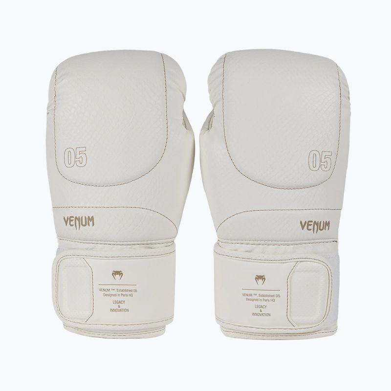 Boxerské rukavice Venum Impact Evo Scales Boxing ivory 2