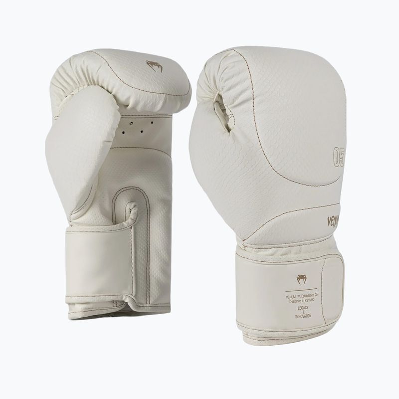 Boxerské rukavice Venum Impact Evo Scales Boxing ivory 4