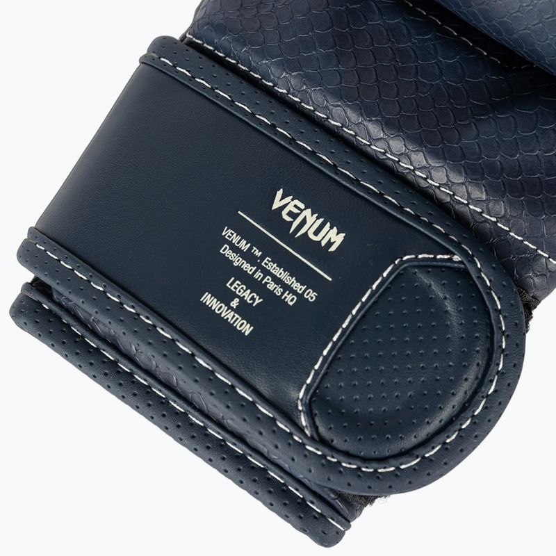 Sparringové rukavice MMA Venum Impact Evo Scales MMA midnight blue 5