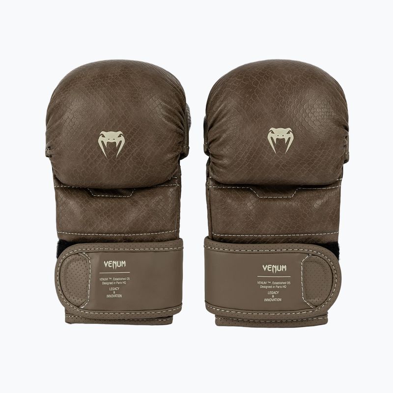 Sparringové rukavice MMA Venum Impact Evo Scales MMA brown