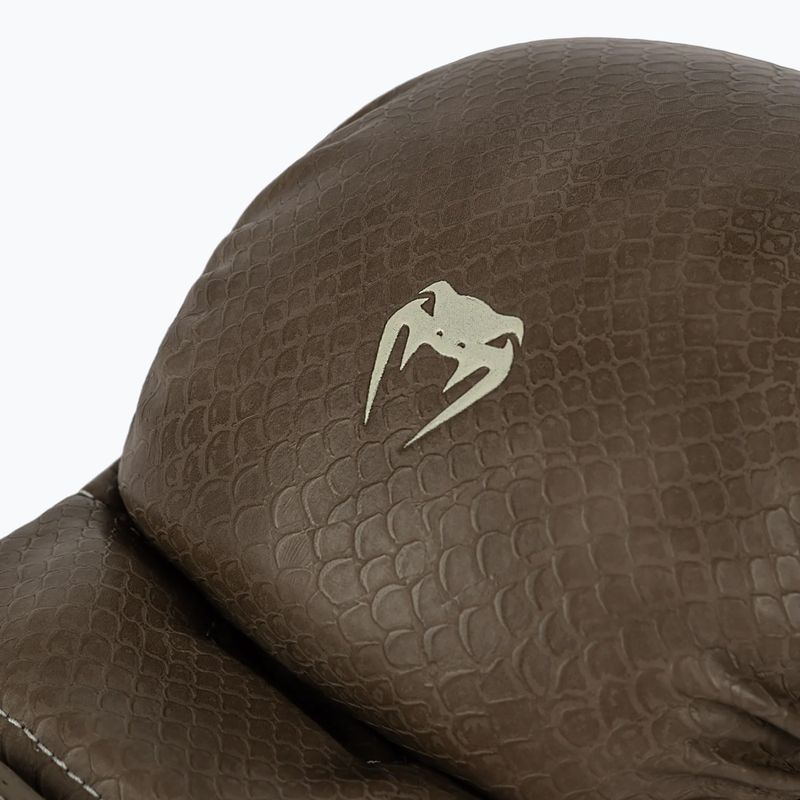 Sparringové rukavice MMA Venum Impact Evo Scales MMA brown 5