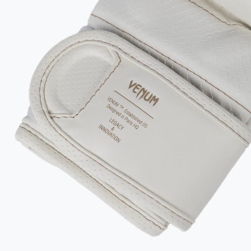 Sparringové rukavice MMA Venum Impact Evo Scales MMA ivory 5