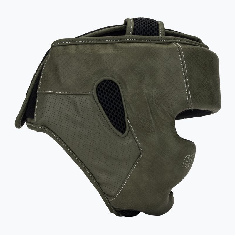 Boxerská přilba Venum Impact Evo Scales Headgear army green 2