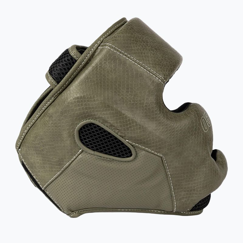 Boxerská přilba Venum Impact Evo Scales Headgear army green 3
