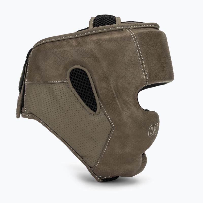 Boxerská přilba Venum Impact Evo Scales Headgear brown 2