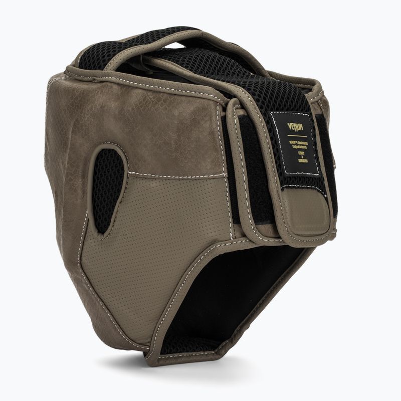 Boxerská přilba Venum Impact Evo Scales Headgear brown 3