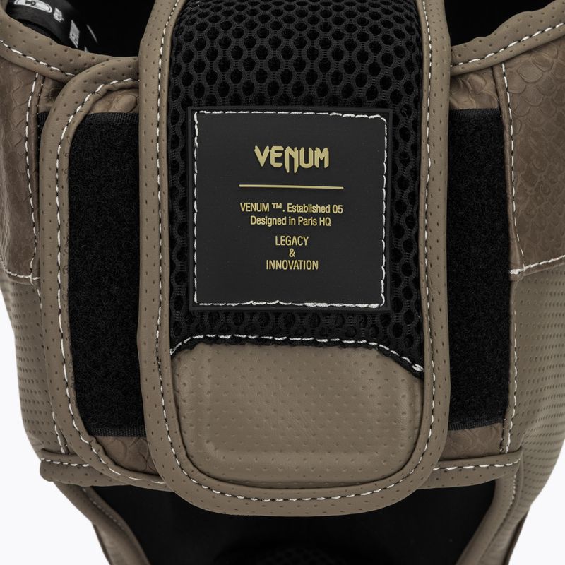 Boxerská přilba Venum Impact Evo Scales Headgear brown 5