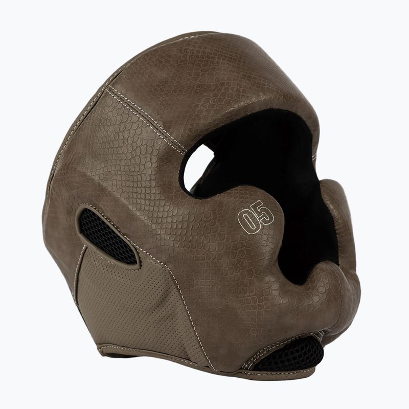 Boxerská přilba Venum Impact Evo Scales Headgear brown 2