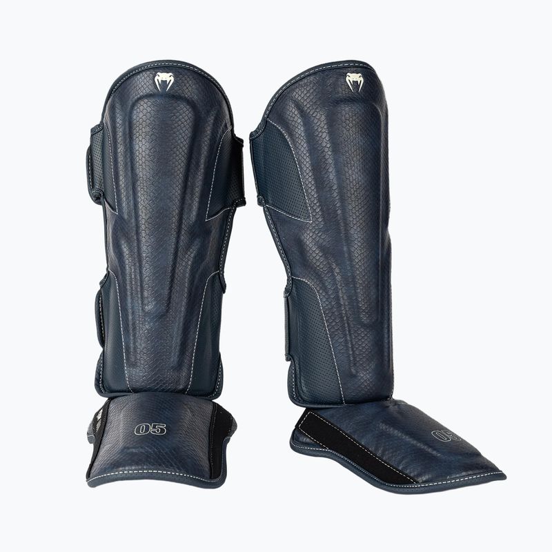 Chrániče holení a chodidel Venum Impact Evo Scales Shinguards midnight blue 2