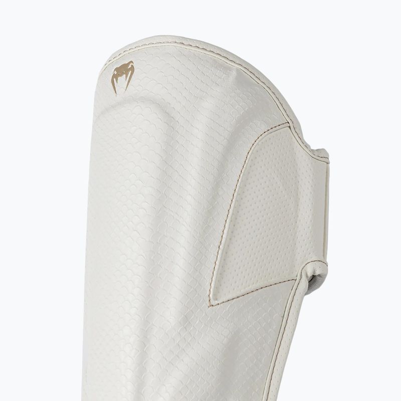 Chrániče holení a chodidel Venum Impact Evo Scales Shinguards ivory 3