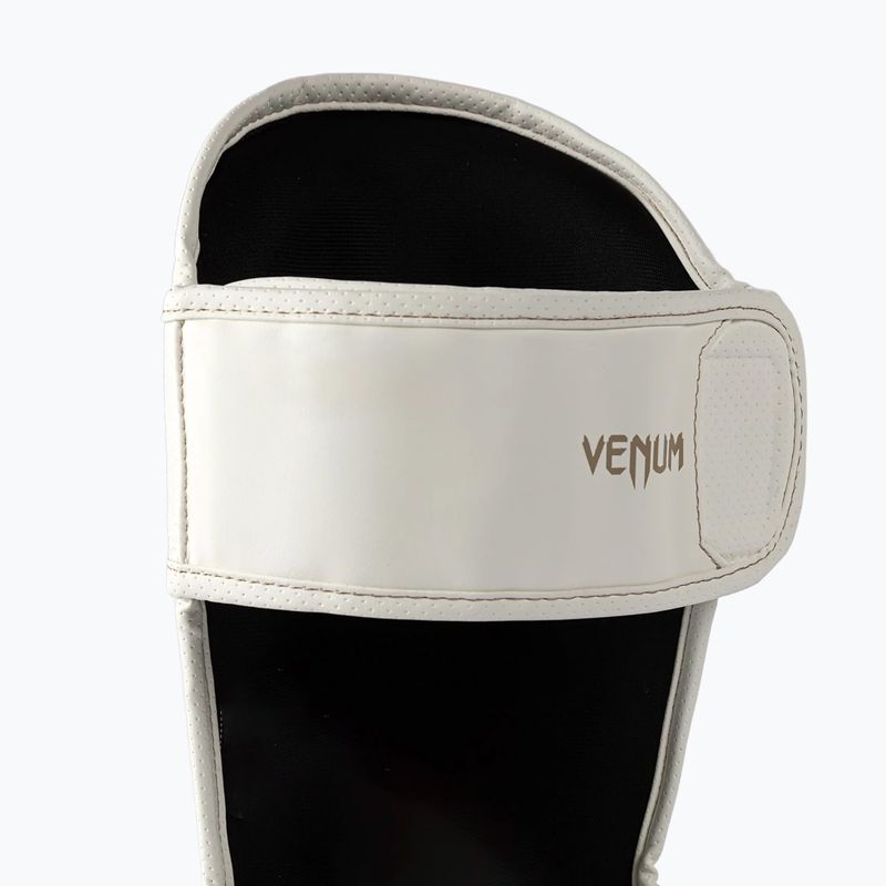 Chrániče holení a chodidel Venum Impact Evo Scales Shinguards ivory 4