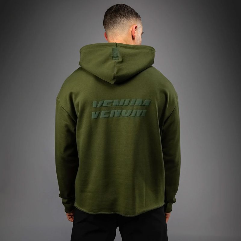 Pánská mikina Venum Divide Hoodie khaki 3