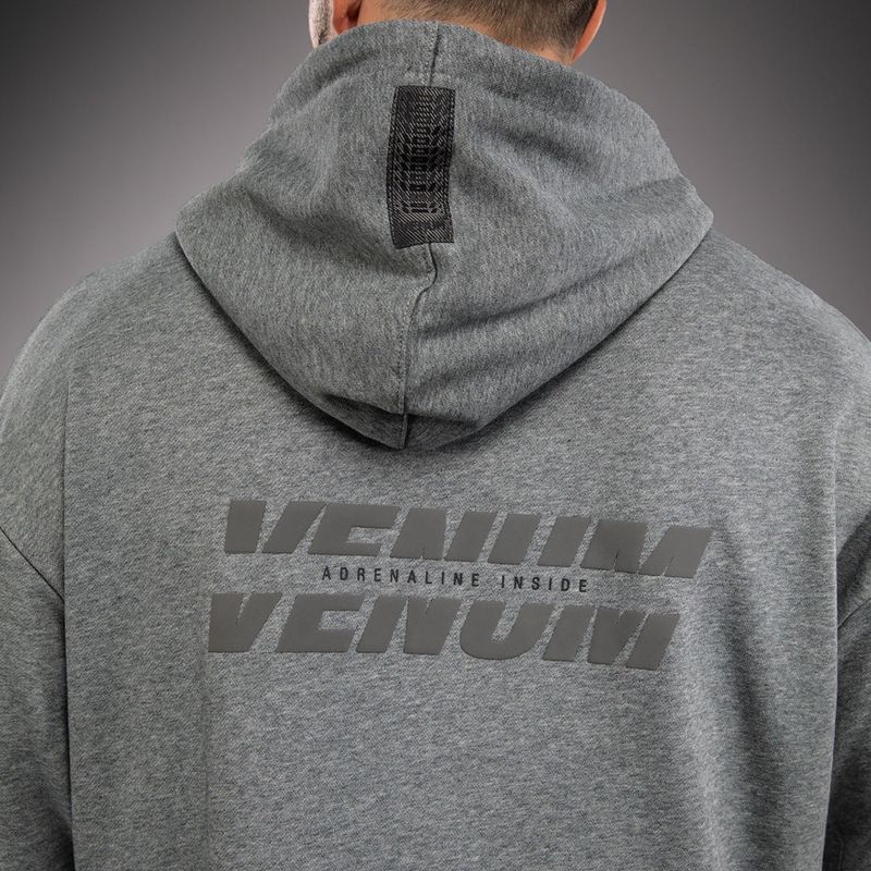Pánská mikina Venum Divide Hoodie heather grey 6