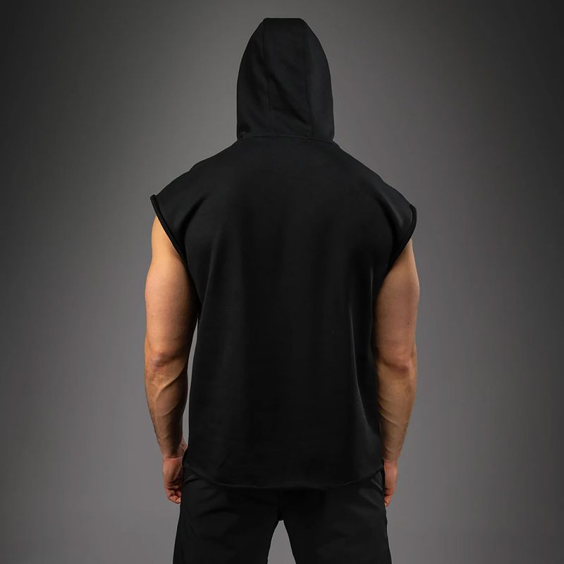 Pánská mikina Venum Boxing VT Sleeveless Hoodie black/white 2