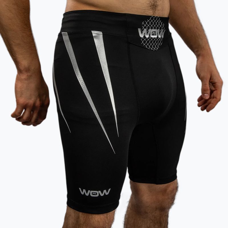 Pánské tréninkové šortky Venum X WOW FC Vale Tudo black/silver grey 5