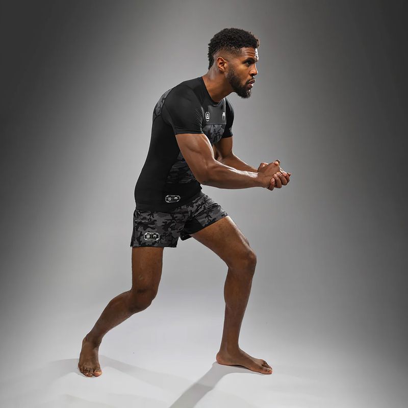 Pánské tréninkové tričko Venum X Polaris Rashguards black/storm grey 2