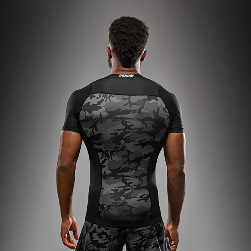 Pánské tréninkové tričko Venum X Polaris Rashguards black/storm grey 3