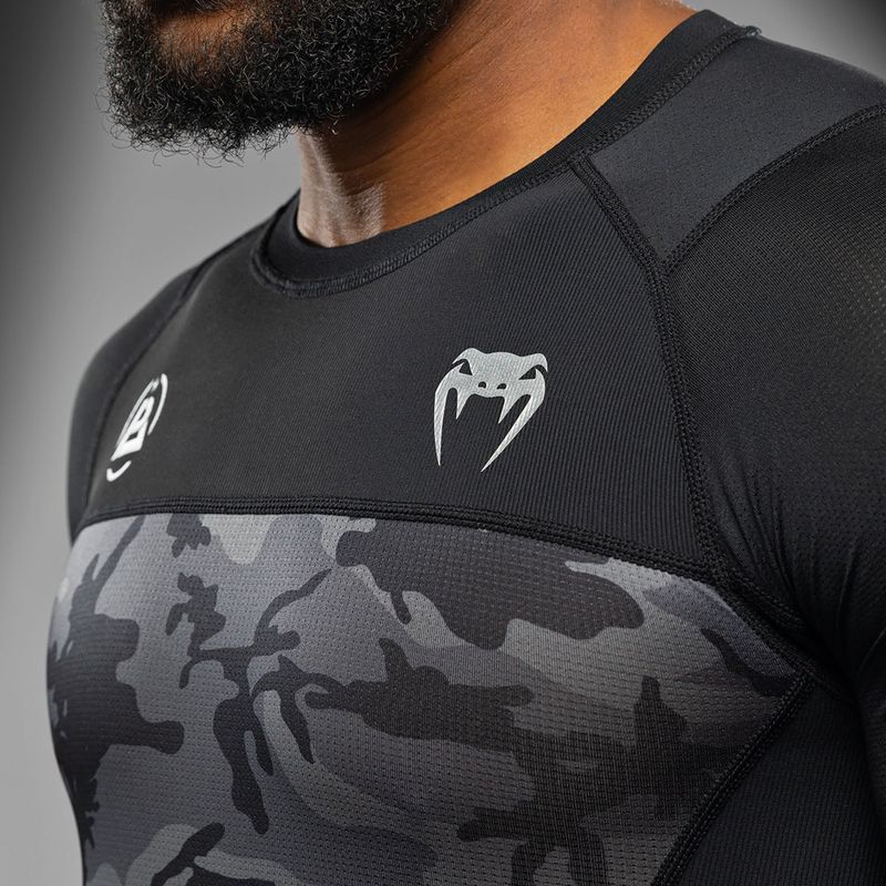 Pánské tréninkové tričko Venum X Polaris Rashguards black/storm grey 6