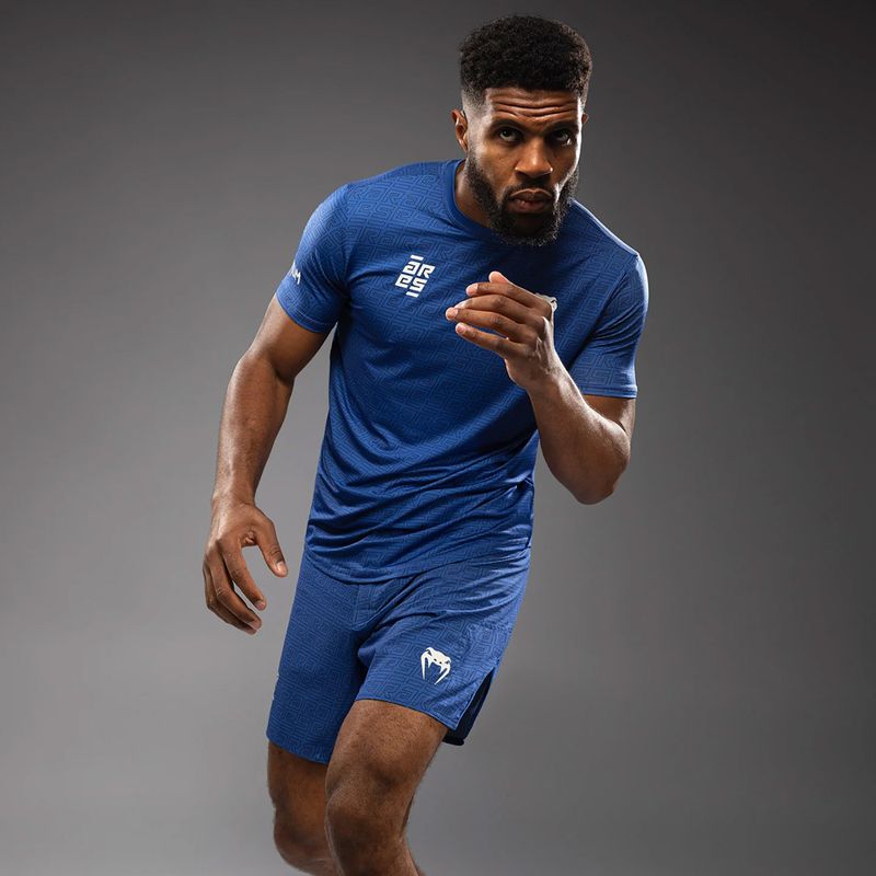 Pánské tréninkové tričko Venum X Ares 2.0 Dry Tech royal blue 2