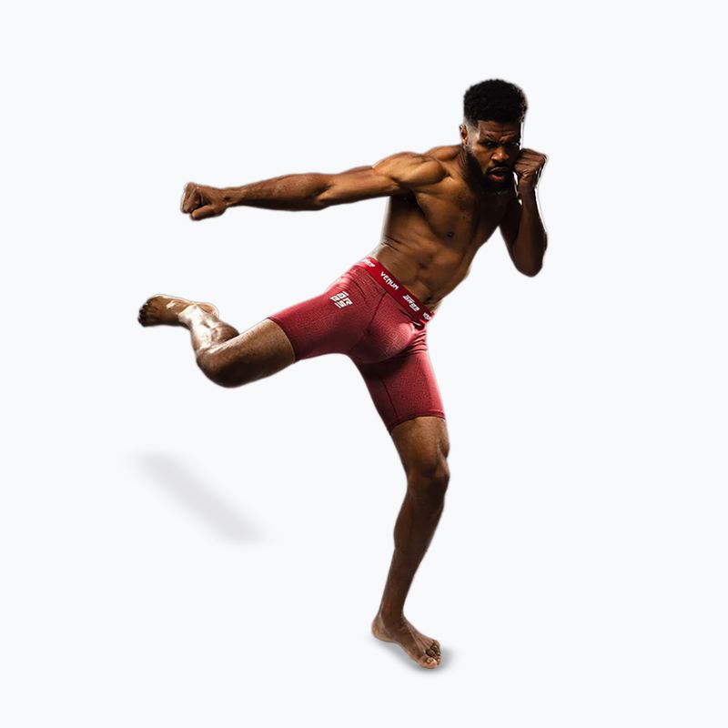 Pánské tréninkové šortky Venum X Ares 2.0 Vale Tudo burgundy 5