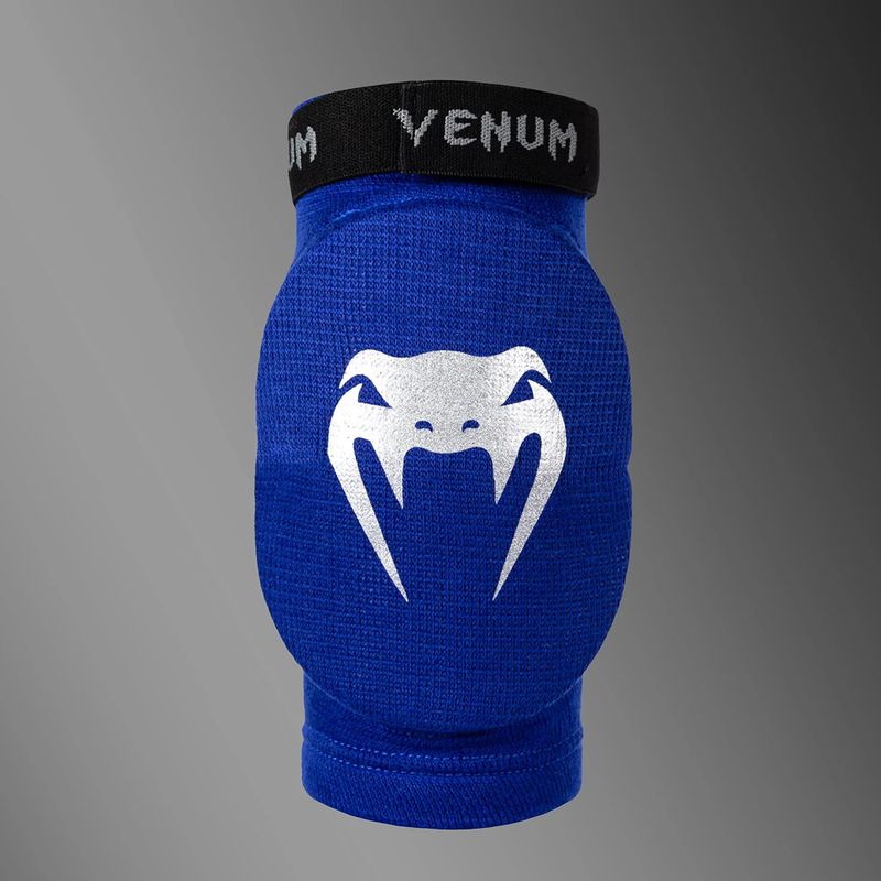Chránič na loket Venum Kontact Elbow Pads royal blue/silver 2