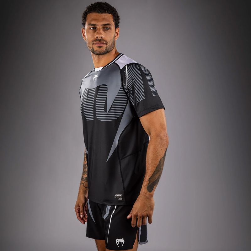 Pánské tričko Venum Adrenaline Dry-tech black/silver grey 4