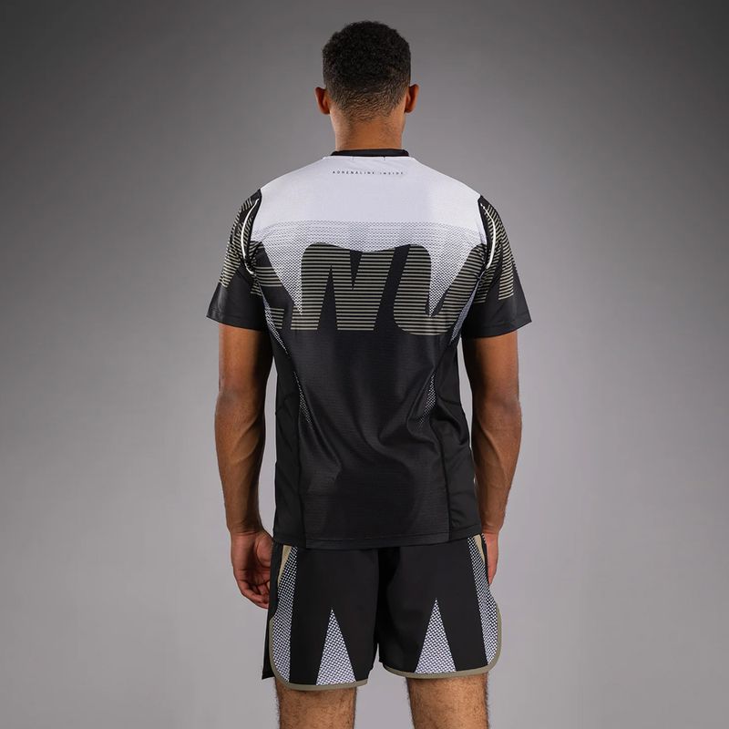 Pánské tričko Venum Adrenaline Dry-tech black/sand 3