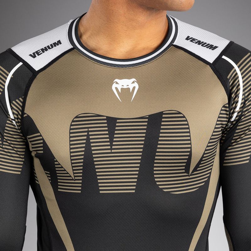Pánský rashguard Longsleeve Venum Adrenaline Rashguard black/sand 5