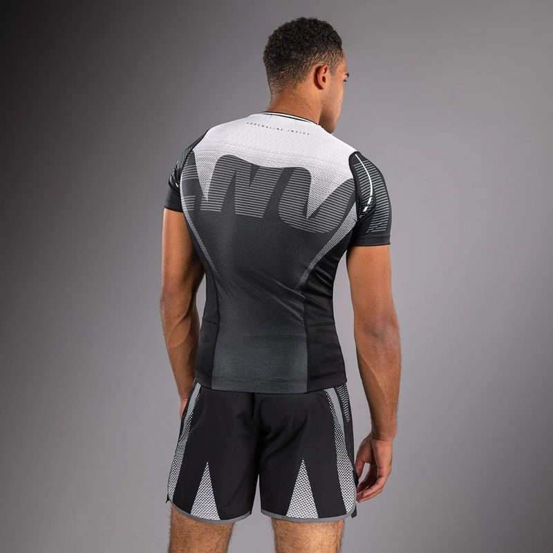 Pánský rashguard Venum Adrenaline Rashguard black/silver grey 3