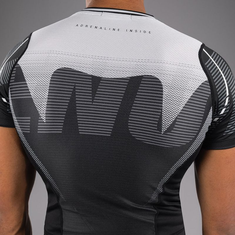 Pánský rashguard Venum Adrenaline Rashguard black/silver grey 6