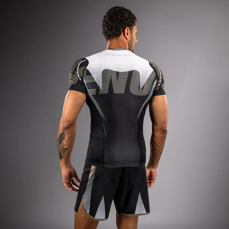 Pánský rashguard Venum Adrenaline Rashguard black/sand 3