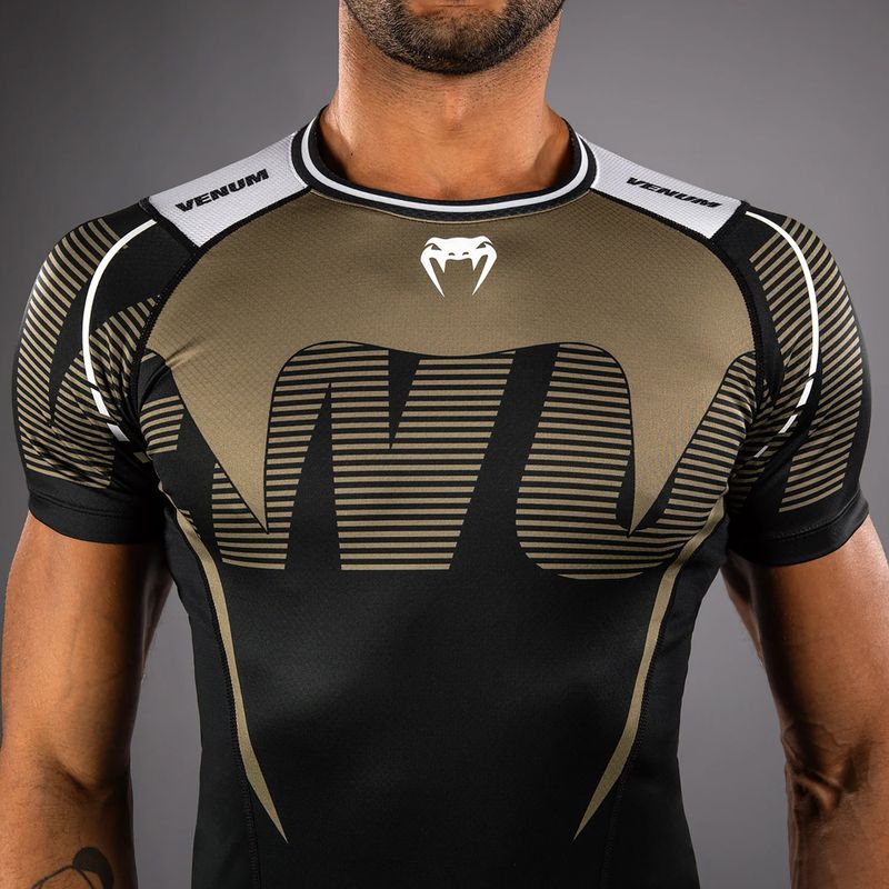 Pánský rashguard Venum Adrenaline Rashguard black/sand 5