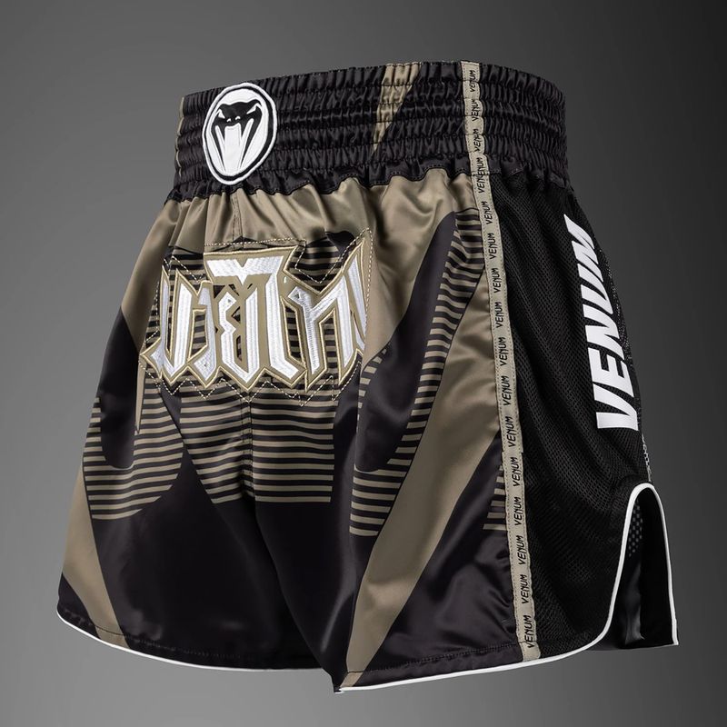 Pánské tréninkové šortky Venum Adrenaline Muay Thai black/sand 2