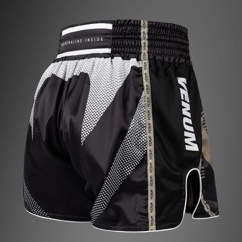 Pánské tréninkové šortky Venum Adrenaline Muay Thai black/sand 4