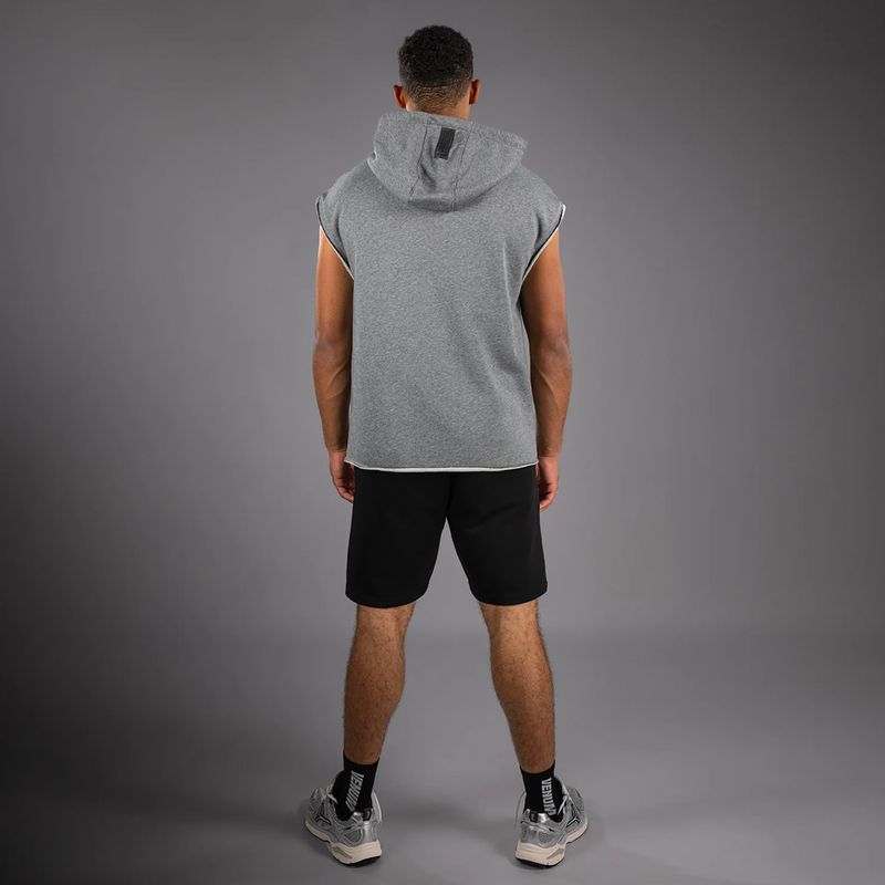 Pánská mikina Venum Boxing VT Sleeveless Hoodie heather grey 2