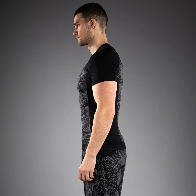 Pánský rasghuard Venum G-Fit Scales Rashguard black/charcoal grey 3
