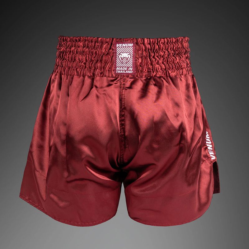 Pánské tréninkové šortky Venum Classic Evo Muay Thai burgundy 2