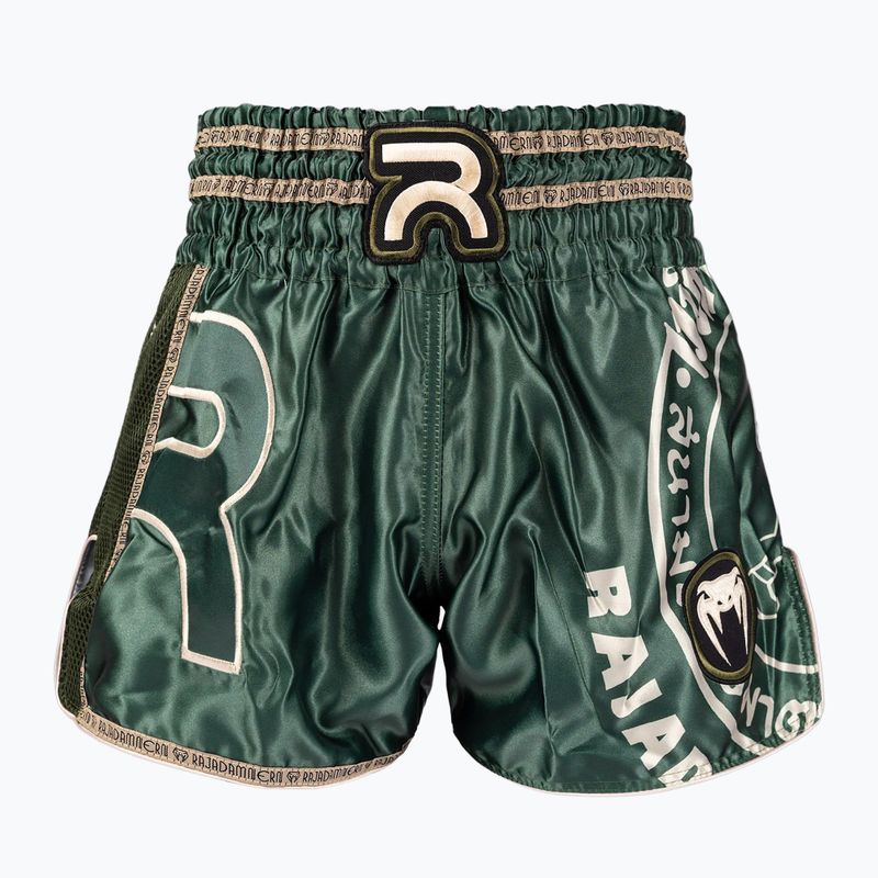 Pánské tréninkové šortky Venum x Rajadamnern Muay Thai military green